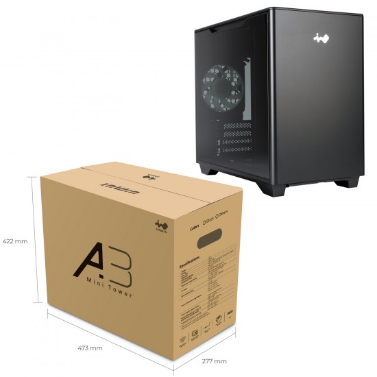 InWin 迎廣科技 A3 / CF18 (含AM120S*1) M-ATX