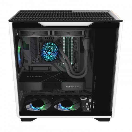InWin 迎廣科技 A5 / CF19白 (含AM120S*1) ATX 
