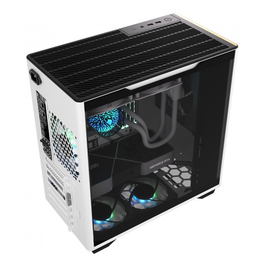 InWin 迎廣科技 A5 / CF19白 (含AM120S*1) ATX 