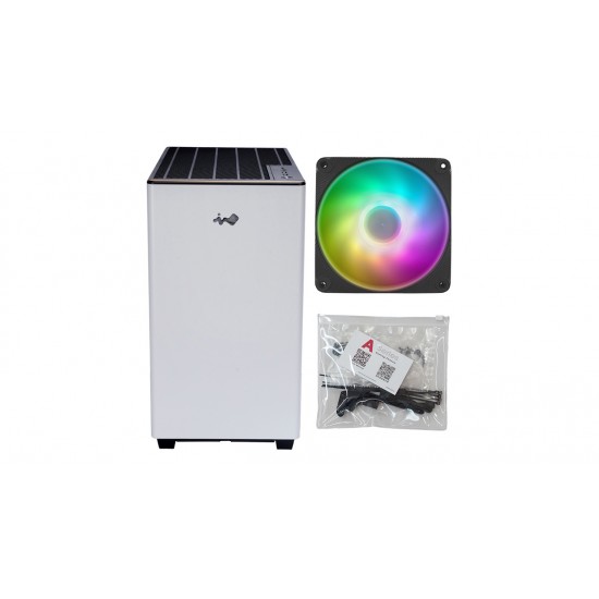 InWin 迎廣科技 A5 / CF19白 (含AM120S*1) ATX 