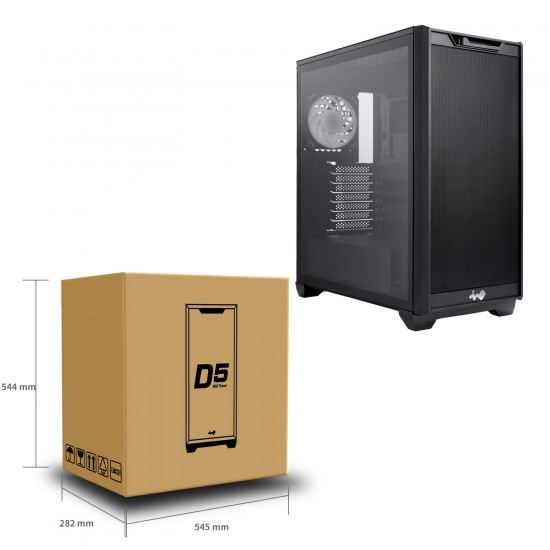 InWin 迎廣科技 D5 黑 (AN120*1)