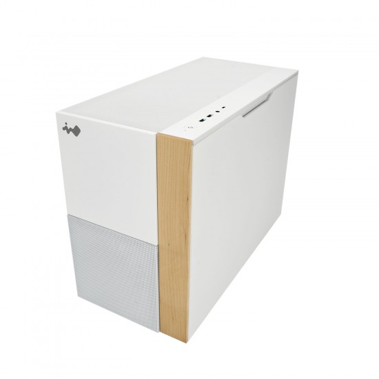 InWin 迎廣科技 F3 白/木紋 (AN120P*1) M-ATX