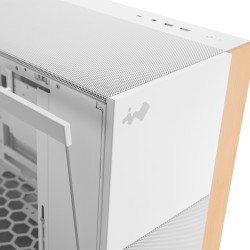InWin 迎廣科技 F3 白/木紋 (AN120P*1) M-ATX