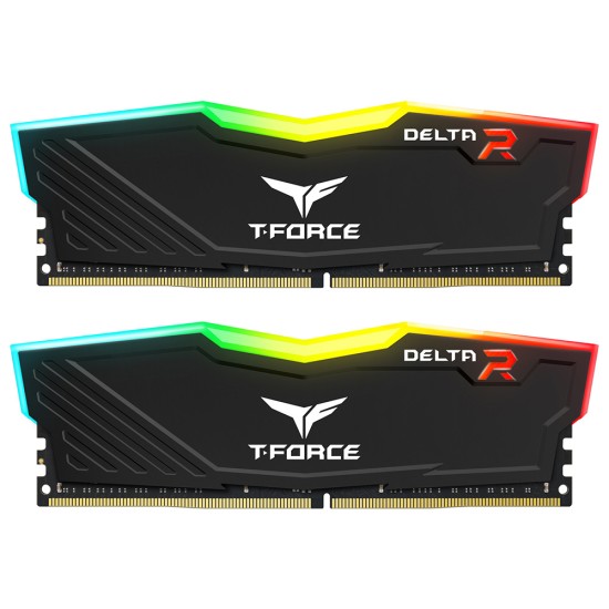 Delta 炫光-黑 DDR4-3200-C16 32GB x2