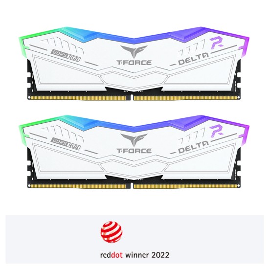 Delta 炫光-白 DDR5-6000-C38 16GB x 2