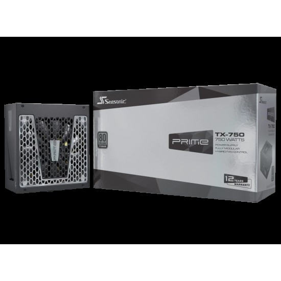 Seasonic 海韻 PRIME TX-750/SSR-750TR 鈦金全