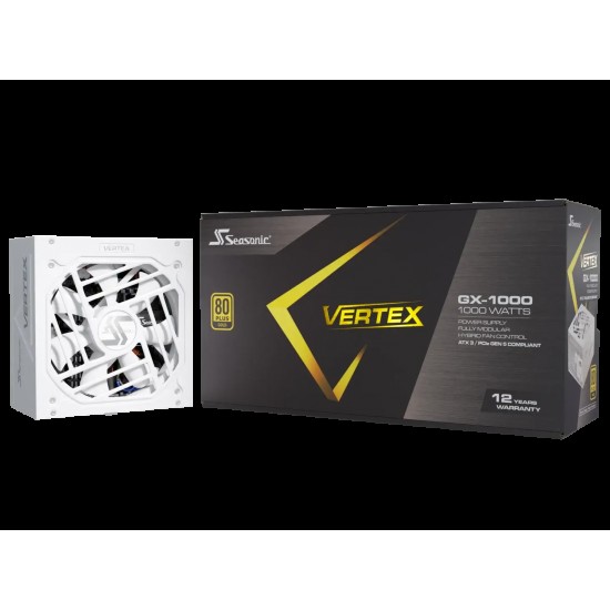Seasonic 海韻 VERTEX GX-1000白色/12102GXAFS 金牌全